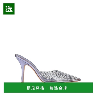 1h可退 香港直邮Paris Texas 女士 Mules 木屐 purple紫色 舒适时