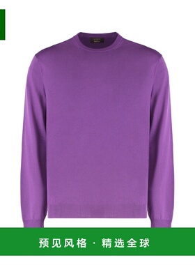 1h可退 香港直邮Slowear 男士 圆领初剪羊毛毛衣 810234Z0290N759