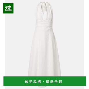 1h可退 香港直邮FAITHFULL THE BRAND 女士 Bianca 挂脖亚麻中长