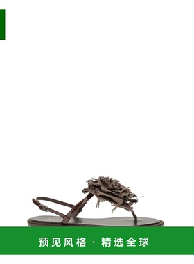 香港直邮LE SILLA 女士凉鞋 1214B020MTPPGSM748 SS2026 棕色