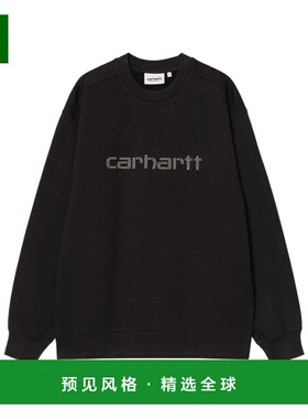 香港直邮CARHARTT 女士针织毛衣 I0344200M4XX SS2025 黑色 圆领