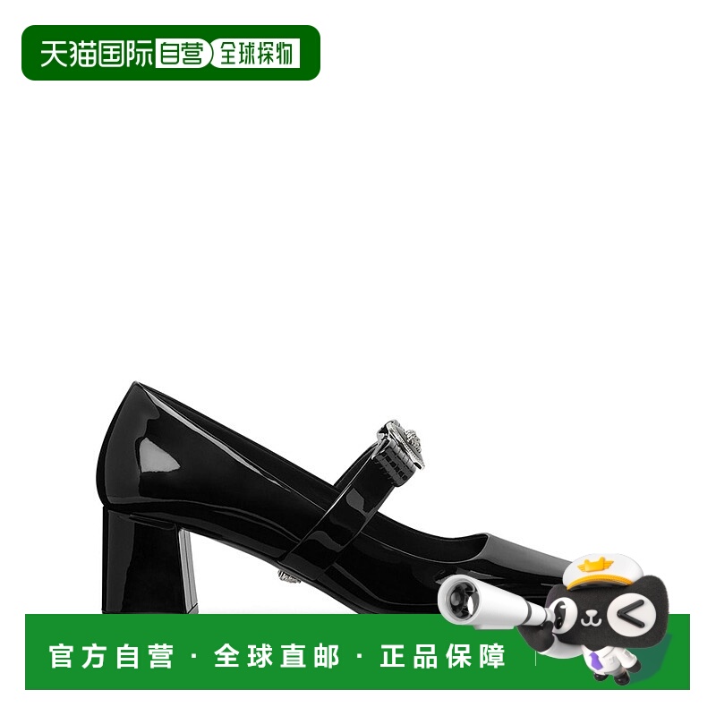 欧洲直邮VERSACE 女士高跟鞋1016203D2VE1B00P牛皮