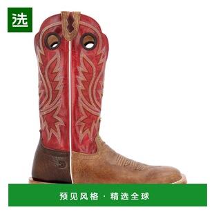 1h可退 【美国直邮】Durango PRCA系列野牛真皮方头牛仔靴 时装靴