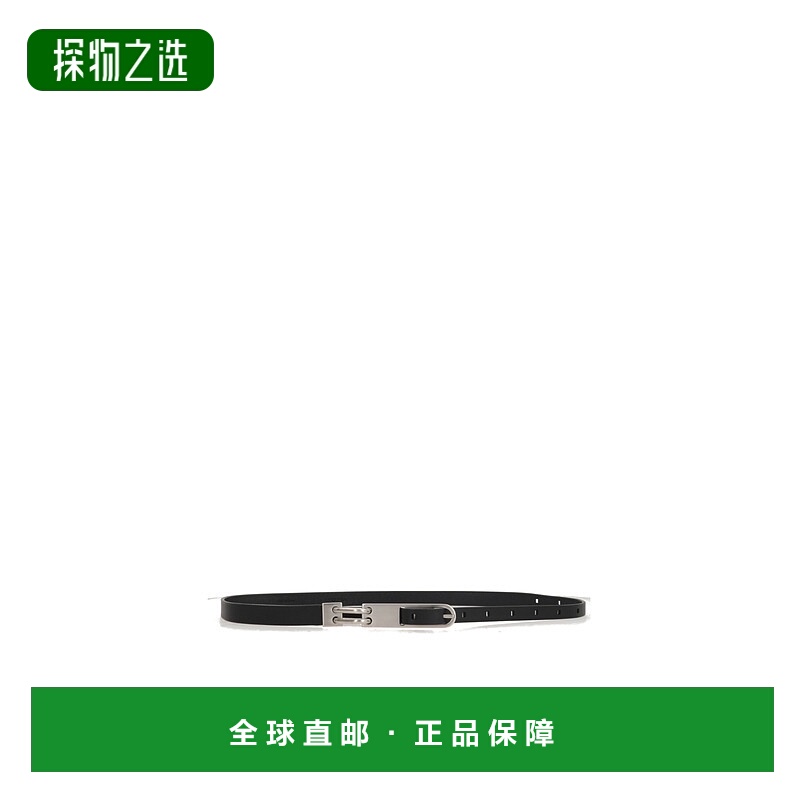 香港直邮Rick Owens 徽标腰带 RA02E0780LGE牛皮