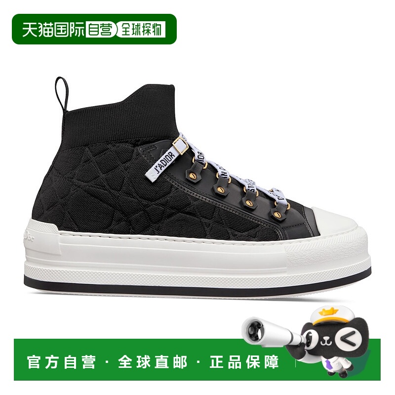 1h可退 香港直邮DIOR 迪奥 女士 Walk'n' 厚底运动鞋 5HHWRBLKS