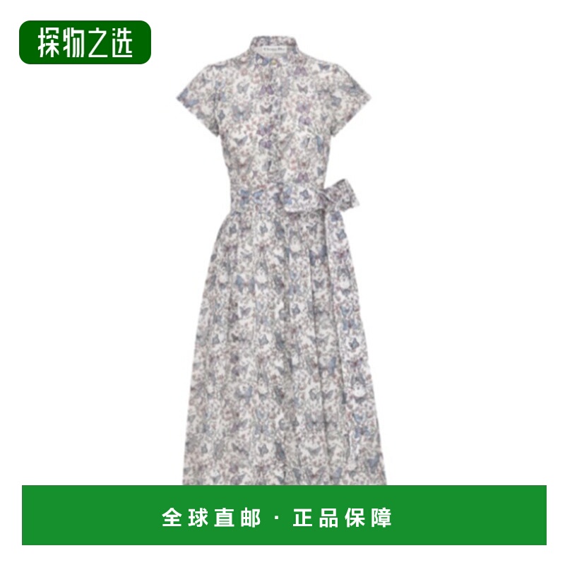 香港直邮Dior 图案连衣裙 521D07A3A48迪奥