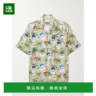 1h可退 香港直邮Rhude 男士 短袖衬衫 RHSS23SR88092386 colorful