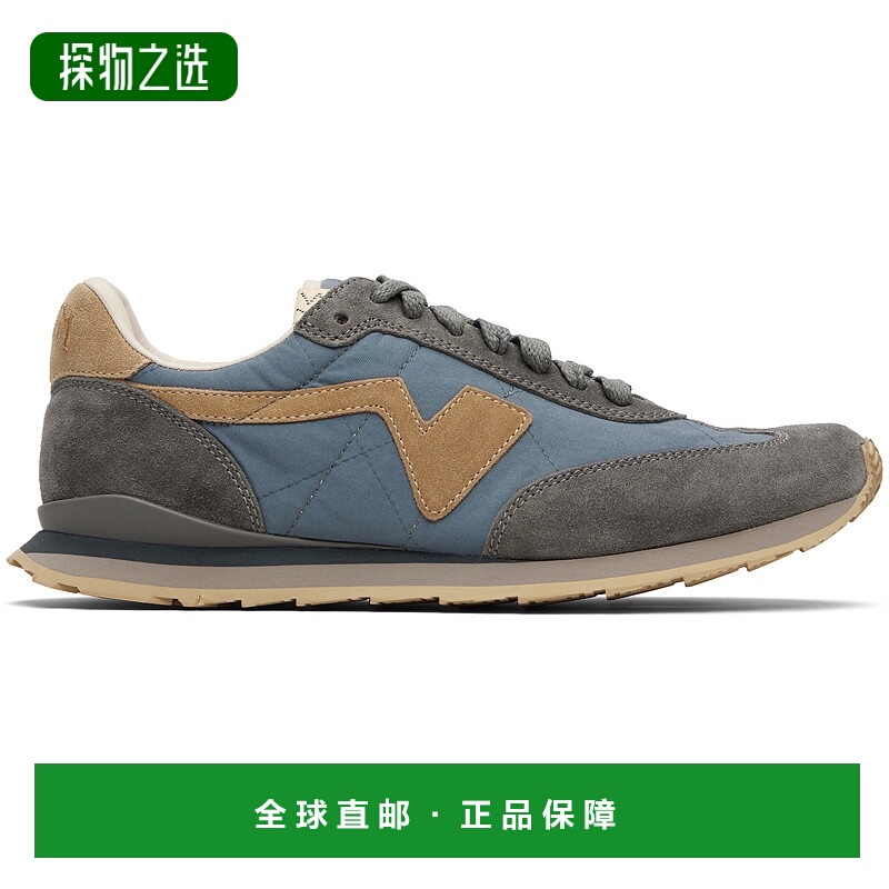 香港直邮Visvim 维斯维木 男士 蓝色 FKT Runner 运动鞋 01252010