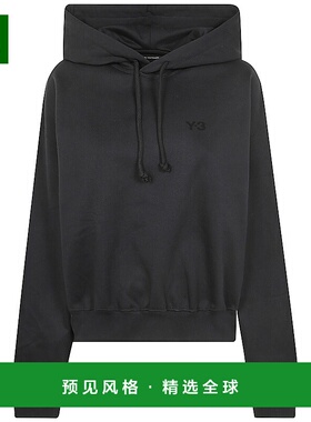 1h可退 香港直邮Y-3 女士 长袖卫衣 JD9790 black黑色 舒适时尚