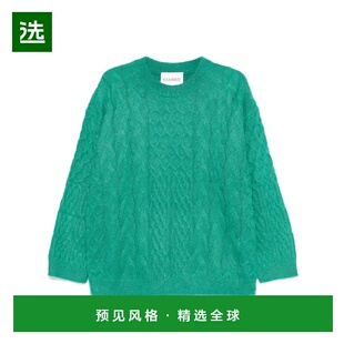 1h可退 香港直邮Closed 女士 麻花扭纹长袖上衣 C9646198E22