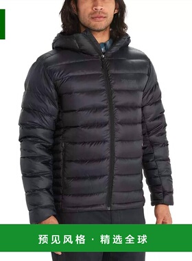 1h可退 【美国直邮】Marmot Hype Down Hooded Puffer Jacket 黑