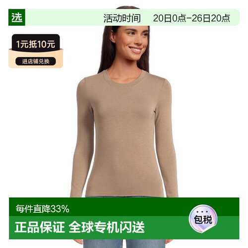 1h可退 【美国直邮】splendid 女士 上装T恤长袖针织衫