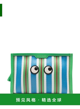 香港直邮ANYA HINDMARCH 女士化妆包 201216AW250103STRIP