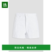 香港直邮Frame Denim 女士 1h可退 牛仔短裤 WS24DSTB04WHT