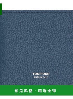 1h可退 香港直邮Tom Ford 汤姆·福特 男士 蓝色 Grain Leather M