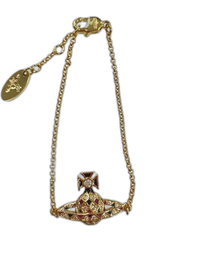 欧洲直邮VIVIENNE WESTWOOD西太后星球时尚手链女士黑色