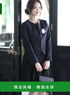 【日本直邮】PourVous女士其它连衣裙裙子时尚高端减龄感连衣裙