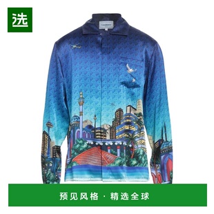 1h可退 【美国直邮】CASABLANCA 多色真丝衬衫 男装 常规版型 经