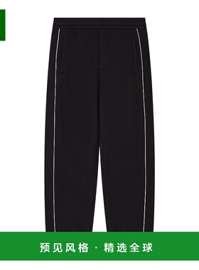 香港直邮Emporio Armani 滚边双层针织长裤 EM002886AF17545卫裤