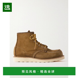 1h可退 香港直邮RED WING 红翼 男士 8881 经典款莫卡辛绒面革靴