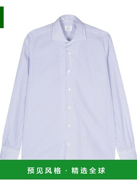 香港直邮MAZZARELLI 男士衬衫 B49W31 SS2024 花色 长袖衬衫