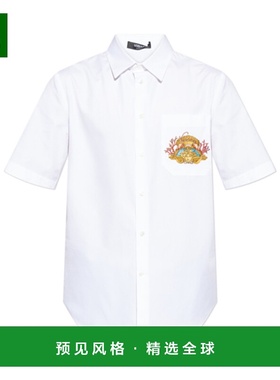 香港直邮Versace 短袖衬衫 10206581A14952范思哲男装