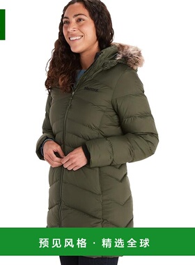 1h可退 香港直邮marmot 土拨鼠 女士 Montreal 大衣  舒适时尚