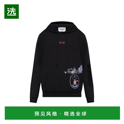 香港直邮ICEBERG 男士卫衣 25II1P0E02390006300 AW2025 黑色