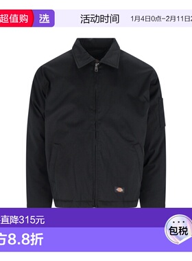 1h可退 香港直邮Dickies 迪凯斯 男士 DICKIES 黑色夹克 DK0A87O6