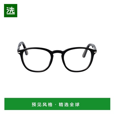 1h可退 香港直邮Persol 男士 黑色醋纤眼镜 0PO3143V95 black黑色