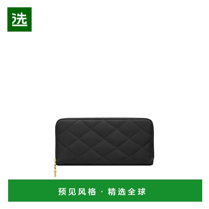 香港直邮Saint Laurent CASSANDRE BIJOU GRAIN DE POUDRE 拉链钱