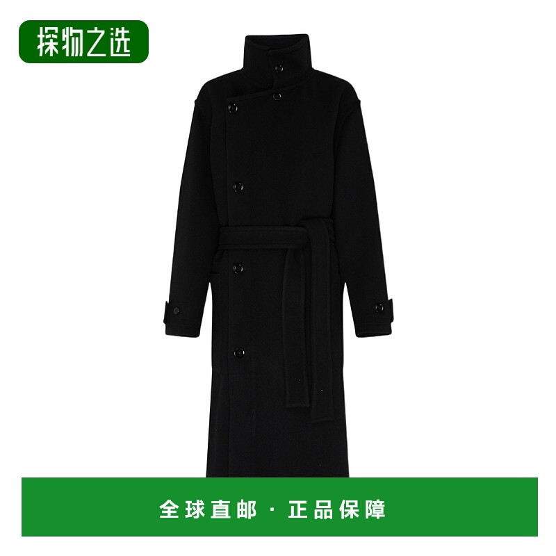 香港直邮Lemaire 长款系带大衣 LMASU99U