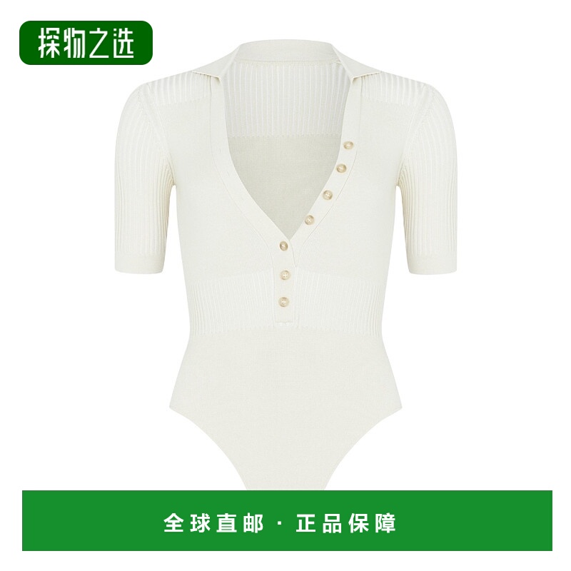 香港直邮Jacquemus 徽标连体衣 654916