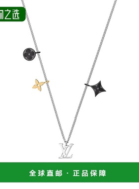 1h可退 欧洲直邮LV/路易威登 字母花卉/海洋灵感设计项链明星同款