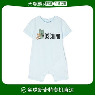 MUT03SLAA02 香港直邮Moschino logo标识连体衣