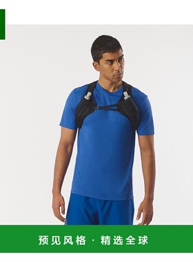 欧洲直邮Salomon萨洛蒙 PULSE 2系列男女通用黑色聚酯纤维背背心