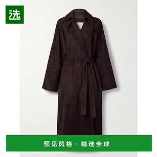 香港直邮The Row 女士 Solana 绒面革风衣 10305L269大衣