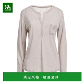 美国直邮 MAJESTIC FILATURES 1h可退 女士毛衣长袖 V领羊绒针