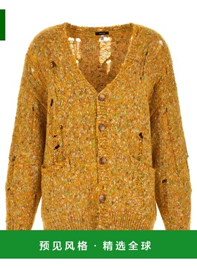 香港直邮R13 女士针织衫 R13WY198Y246AYELLOW SS2026 黄色 Torn