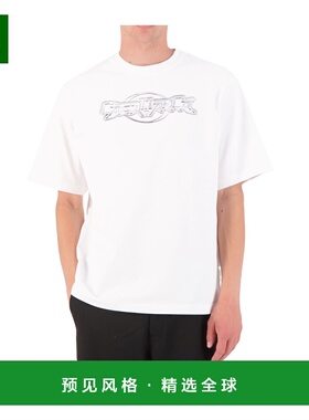 香港直邮CASABLANCA 男士T恤 MAW25JTS04406 AW2025 白色短袖