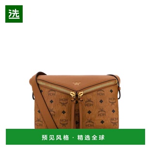 香港直邮MCM 女士手提包 MWSGSAK03CO CO 酒红色 Mcm Handbags.