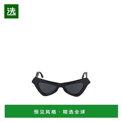 香港直邮Marni 几何太阳镜 Fairy Pools Black
