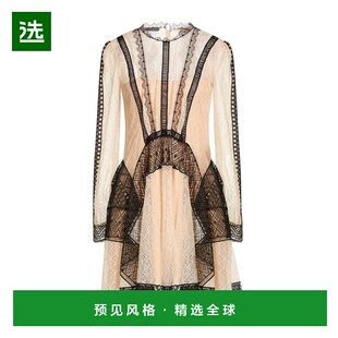 1h可退 香港直邮Alberta Ferretti 女士 短款连衣裙 beige米色 舒