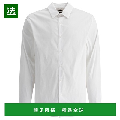 香港直邮VINCE 男士衬衫 M08111576100WHT SS2025 白色 Shirts