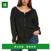 女士时尚 1h可退 Lang 抽绳衬衫 美国直邮 Helmut