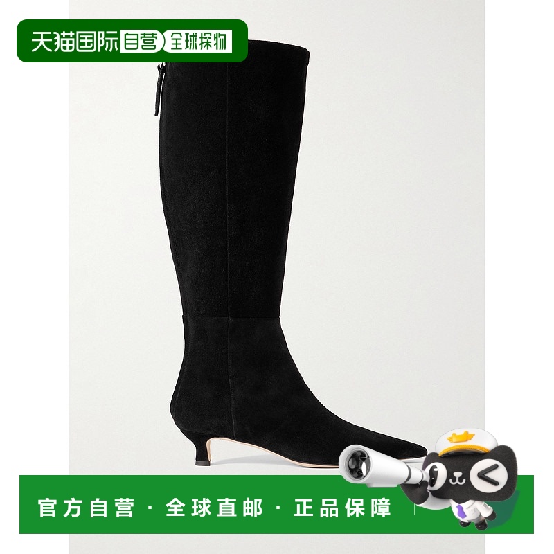 1h可退 香港直邮aeyde 女士 Zazie 绒面革及膝靴子 A11KBZAZSS35K