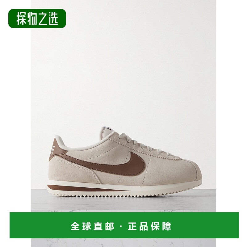 香港直邮Nike 耐克 女士 Cortez 皮革边绒面革运动鞋 IB1857100