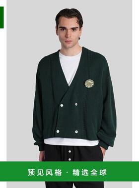 香港直邮BODE 男士针织衫 431722MRF25KT001 AW2025 绿色 Bode Ca