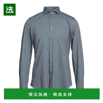 1h可退 【美国直邮】DRUMOHR男士衬衫长袖时尚舒适百搭休闲修身男
