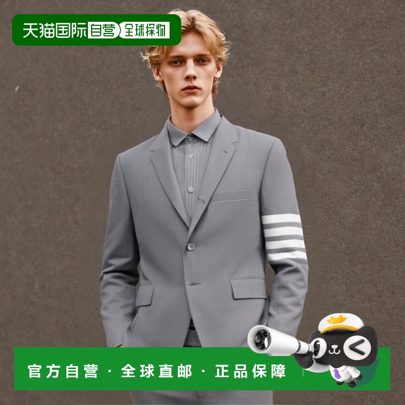 香港直邮Thom Browne 四条纹羊毛西装外套 MJC001A06146